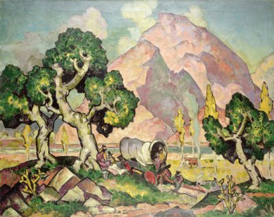 الطريق إلى تاوس في ريو غراندي بواسطة وليام بينهالو هندرسون